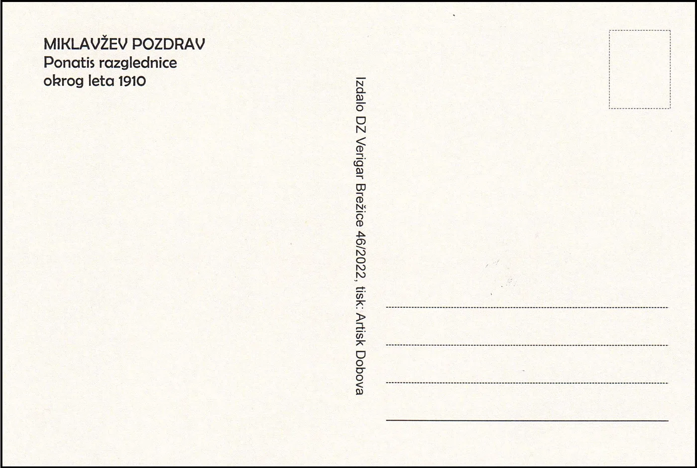 MIKLAVŽEV POZDRAV